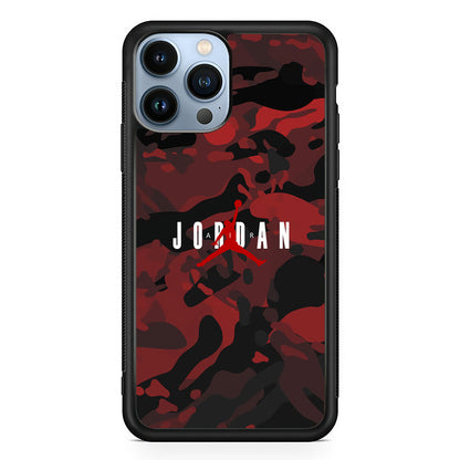 Air Jordan Red Lunar Eclipse iPhone 15 Pro Case