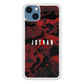 Air Jordan Red Lunar Eclipse iPhone 15 Case