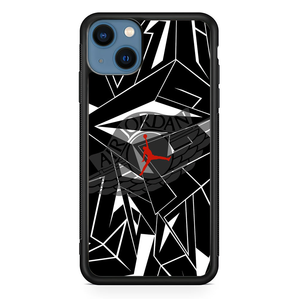 Air Jordan Red Shine iPhone 14 Case