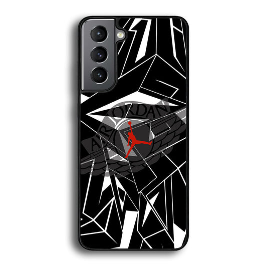 Air Jordan Red Shine Samsung Galaxy S22 Case - Ezzystore