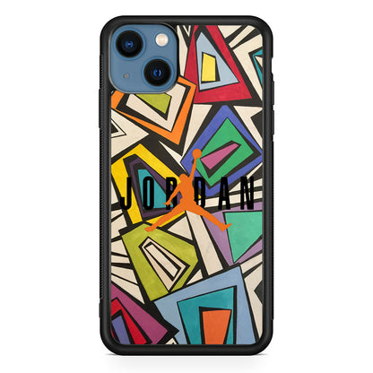Air Jordan Retro Shape Abstract iPhone 14 Case