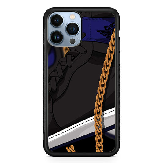 Air Jordan Shoes Grey iPhone 14 Pro Max Case