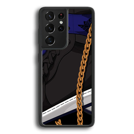 Air Jordan Shoes Grey Samsung Galaxy S23 Ultra Case - Ezzystore