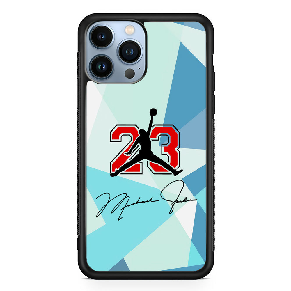 Air Jordan Signature Of Number iPhone 14 Pro Max Case