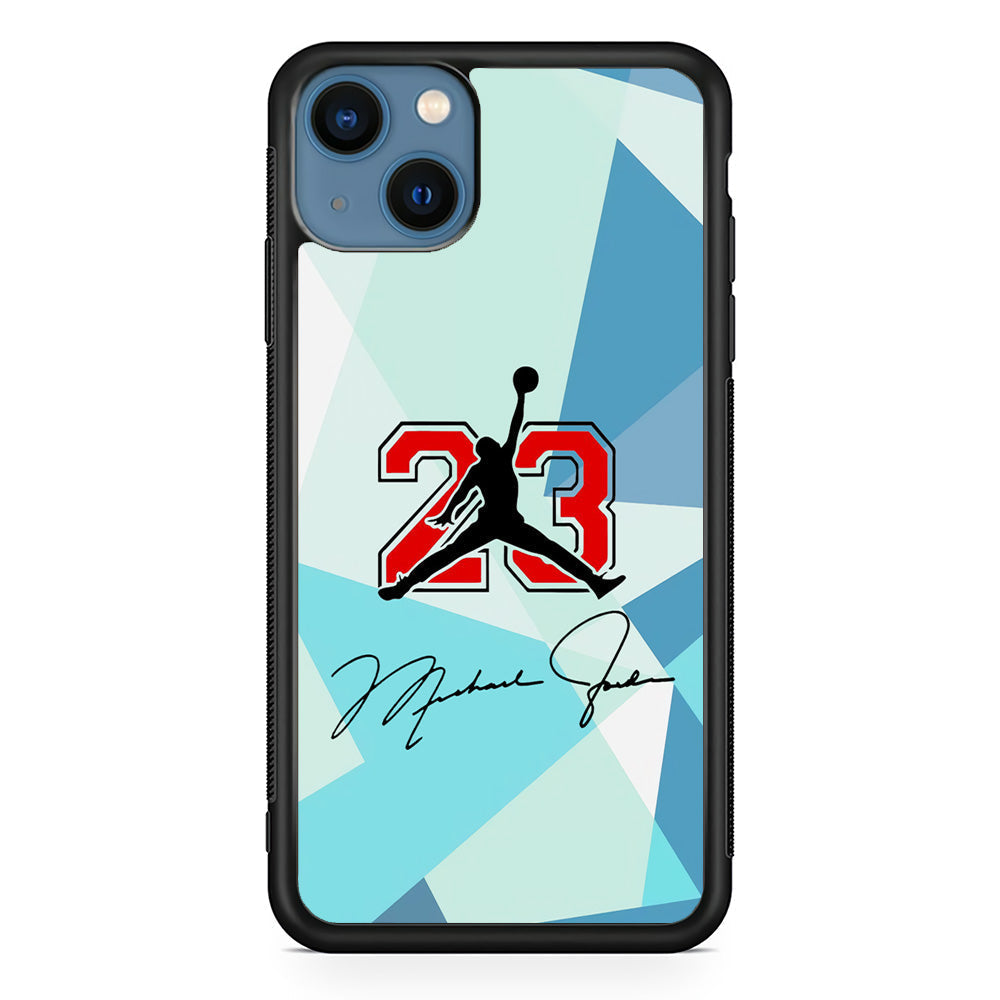 Air Jordan Signature Of Number iPhone 15 Case