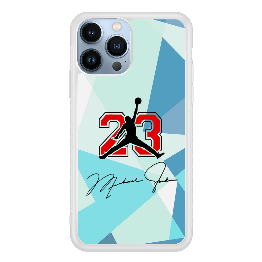 Air Jordan Signature Of Number iPhone 14 Pro Max Case