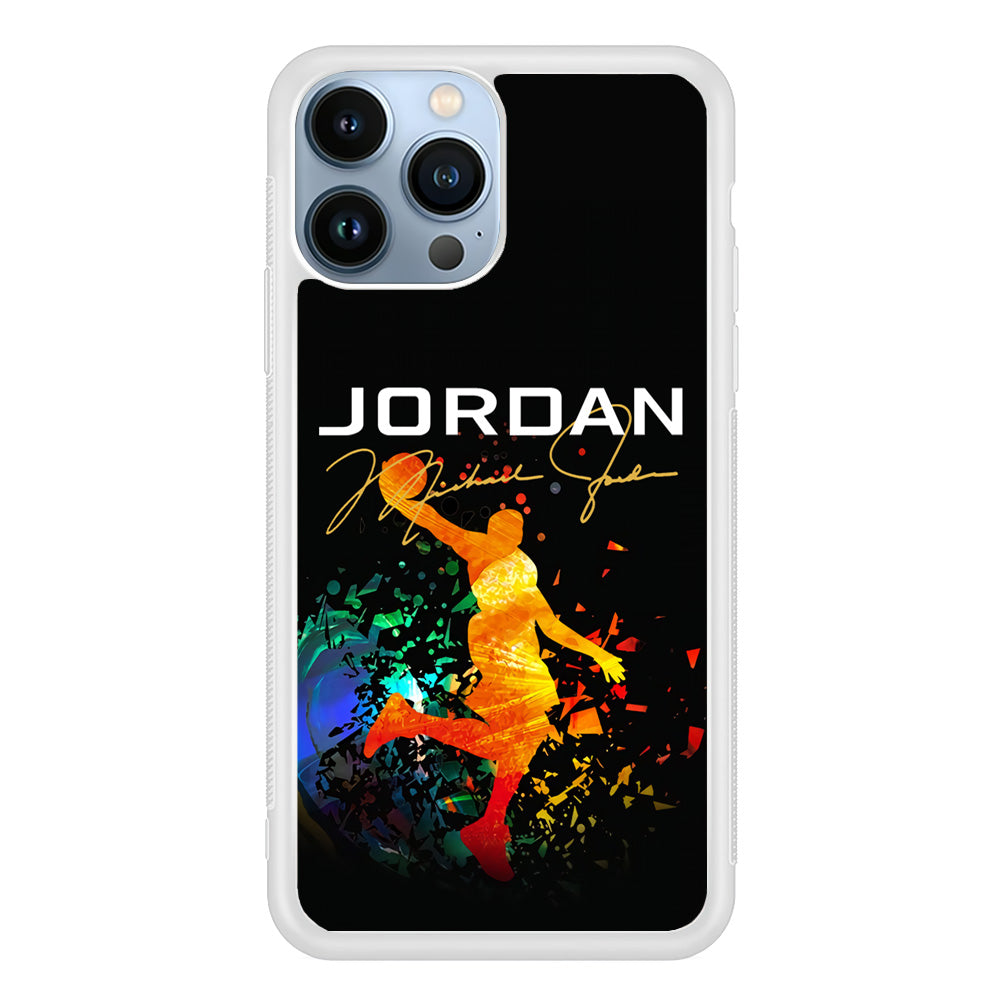Air Jordan Slam Dunk Style Signature iPhone 15 Pro Max Case