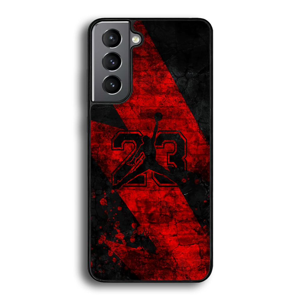 Air Jordan The Red Lightning Samsung Galaxy S22 Case - Ezzystore