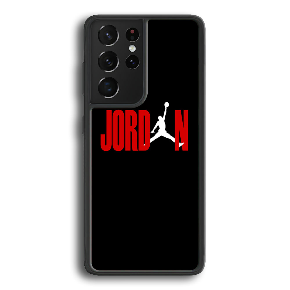 Air Jordan Word Icon Samsung Galaxy S24 Ultra Case - Ezzystore