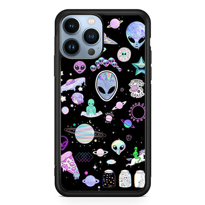 Alien Aesthetic iPhone 14 Pro Max Case