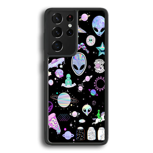 Alien Aesthetic Samsung Galaxy S22 Ultra Case - Ezzystore