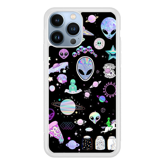 Alien Aesthetic iPhone 14 Pro Max Case