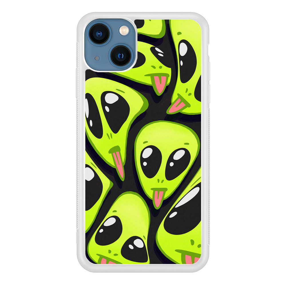 Alien Melting iPhone 14 Case