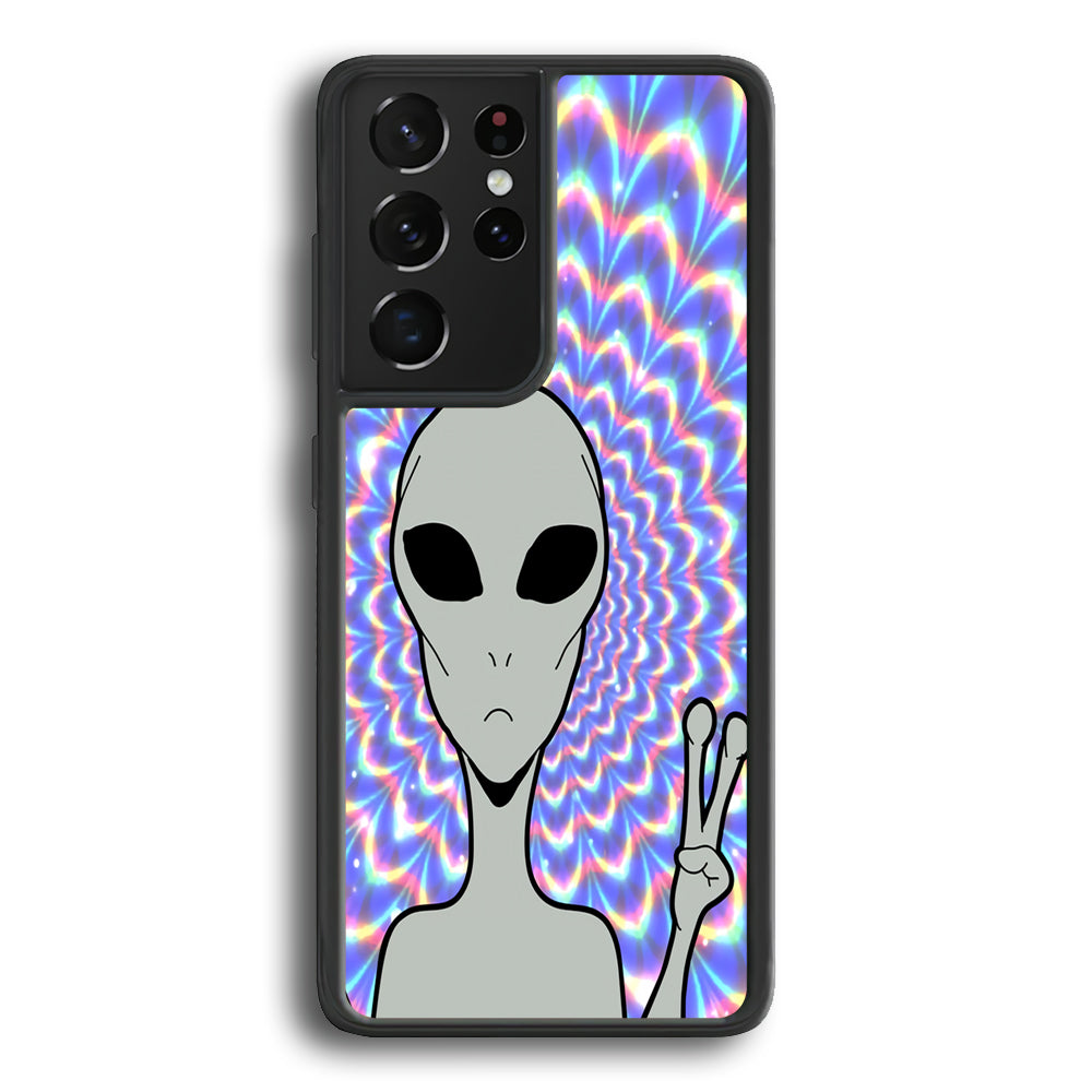 Alien Selfie Style Samsung Galaxy S24 Ultra Case - Ezzystore