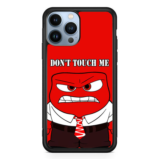 Angry Inside Out Don't Touch Me iPhone 15 Pro Max Case