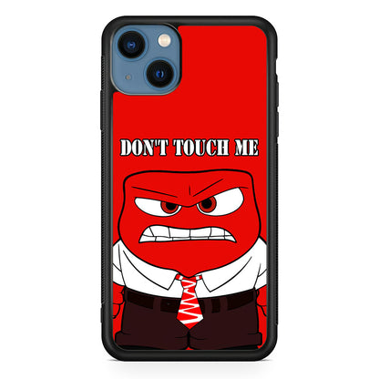 Angry Inside Out Don't Touch Me iPhone 14 Plus Case