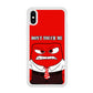 Angry Inside Out Don't Touch Me iPhone X Case