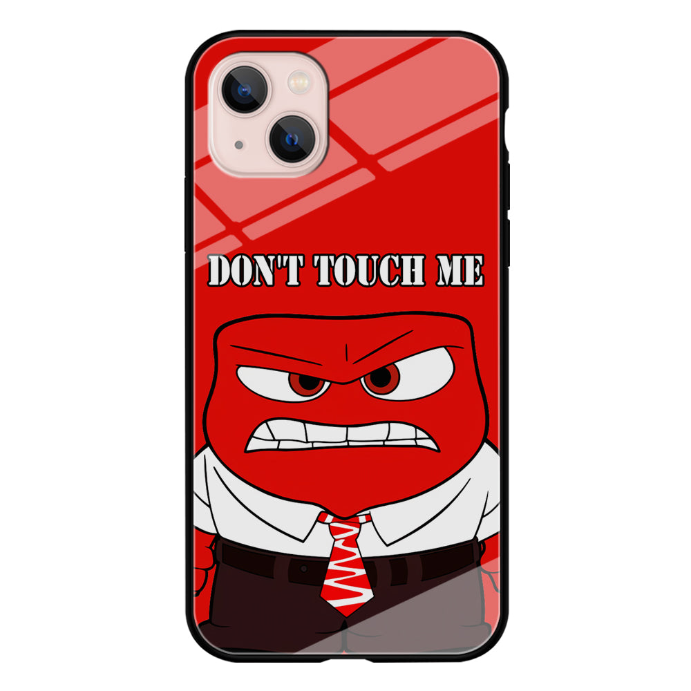 Angry Inside Out Don't Touch Me iPhone 14 Plus Case