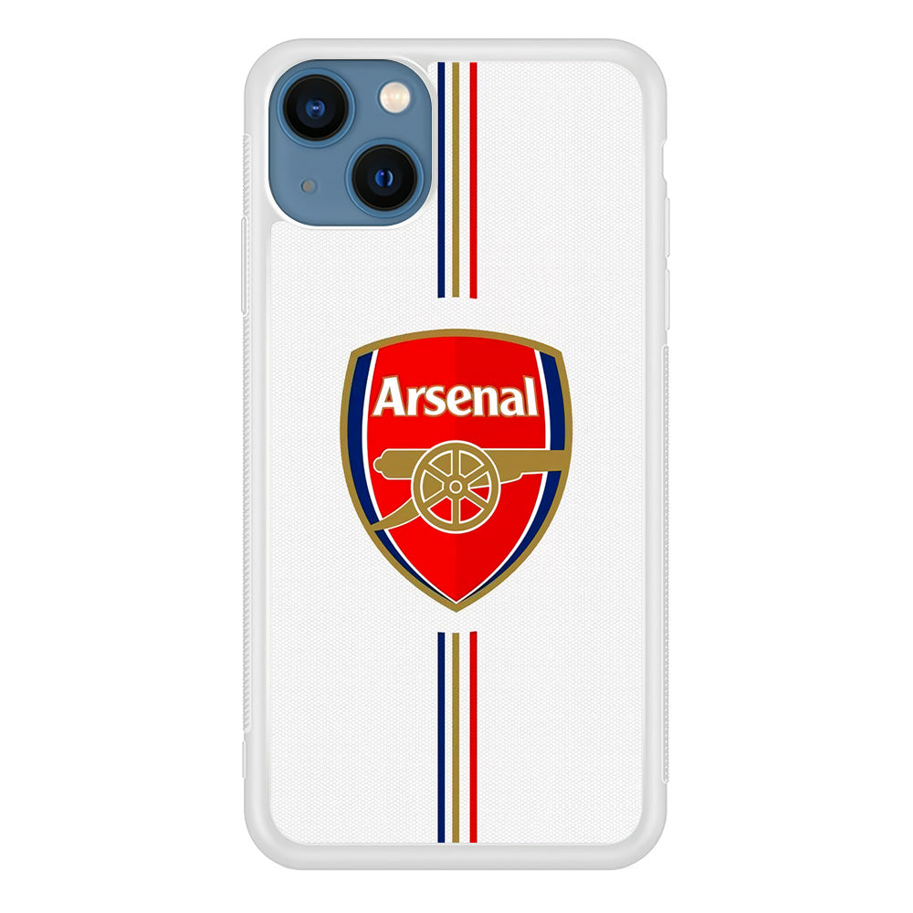 Arsenal FC Stripe iPhone 14 Case