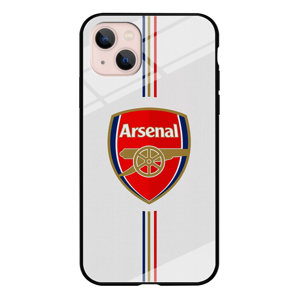 Arsenal FC Stripe iPhone 14 Case
