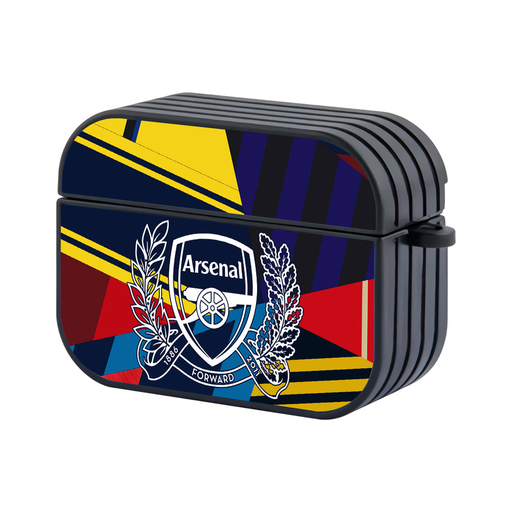 Arsenal Piece Of Jersey Hard Plastic Case Cover For Apple Airpods Pro 3 - Ezzystore