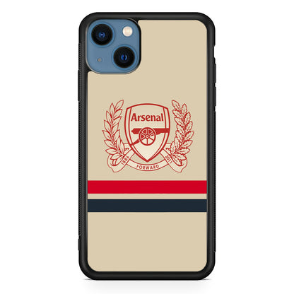 Arsenal Stripe Logo iPhone 15 Plus Case