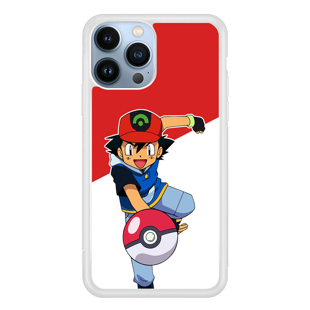 Ash Ketchum Pokeball iPhone 14 Pro Case