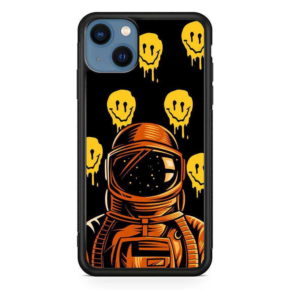 Astronaut Emoji Smile iPhone 14 Case