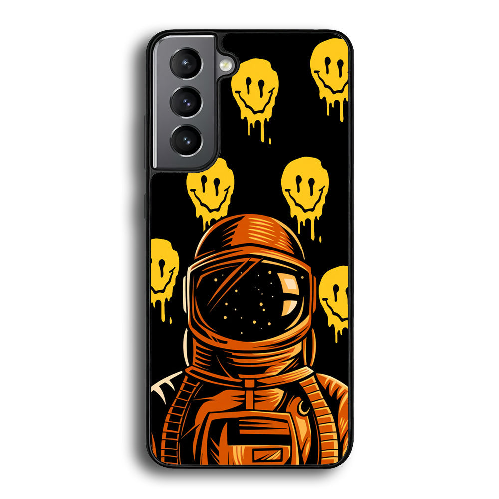 Astronaut Emoji Smile Samsung Galaxy S24 Case - Ezzystore