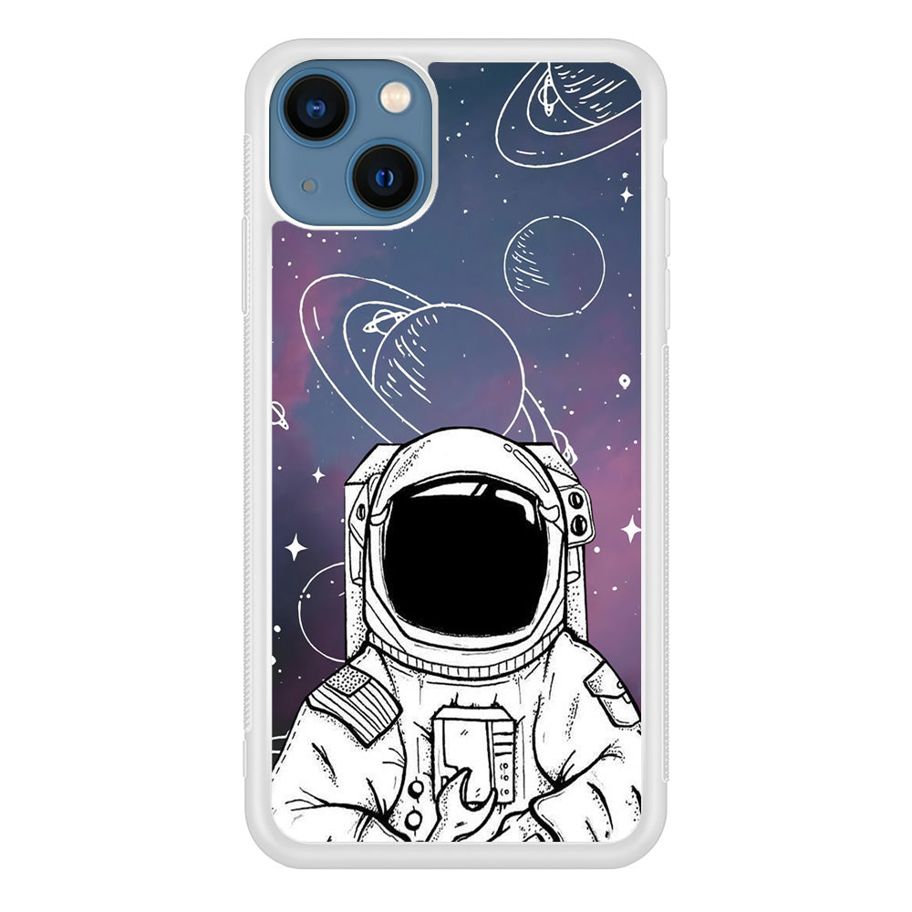 Astronaut White Space iPhone 15 Case
