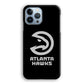 Atlanta Hawks Black Grey iPhone 14 Pro Max Case