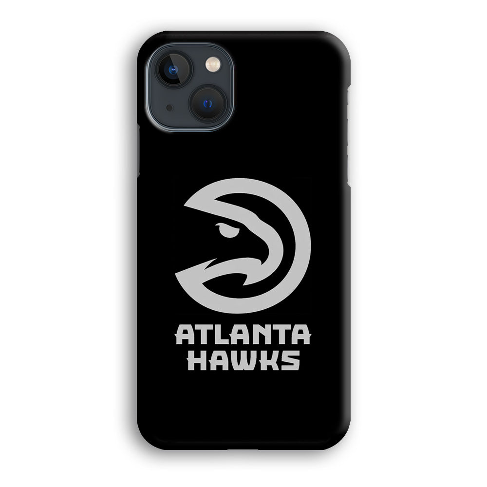 Atlanta Hawks Black Grey iPhone 14 Case