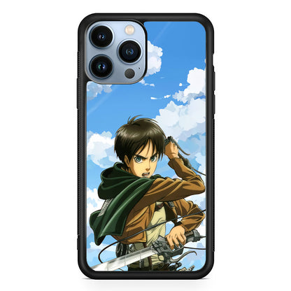 Attack on Titan Eren Jaeger iPhone 15 Pro Max Case