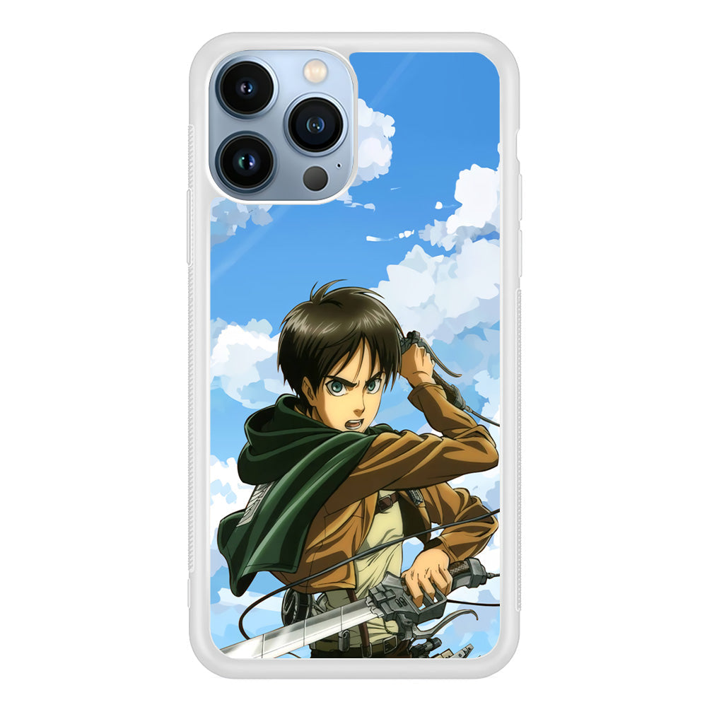 Attack on Titan Eren Jaeger iPhone 14 Pro Case