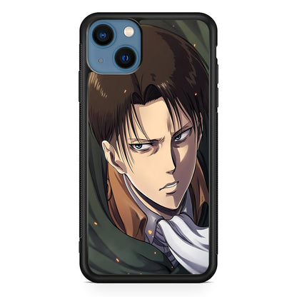 Attack on Titan Levi Face iPhone 14 Case