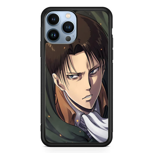 Attack on Titan Levi Face iPhone 15 Pro Case