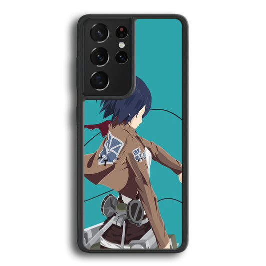 Attack on Titan Mikasa Tosca Samsung Galaxy S23 Ultra Case - Ezzystore