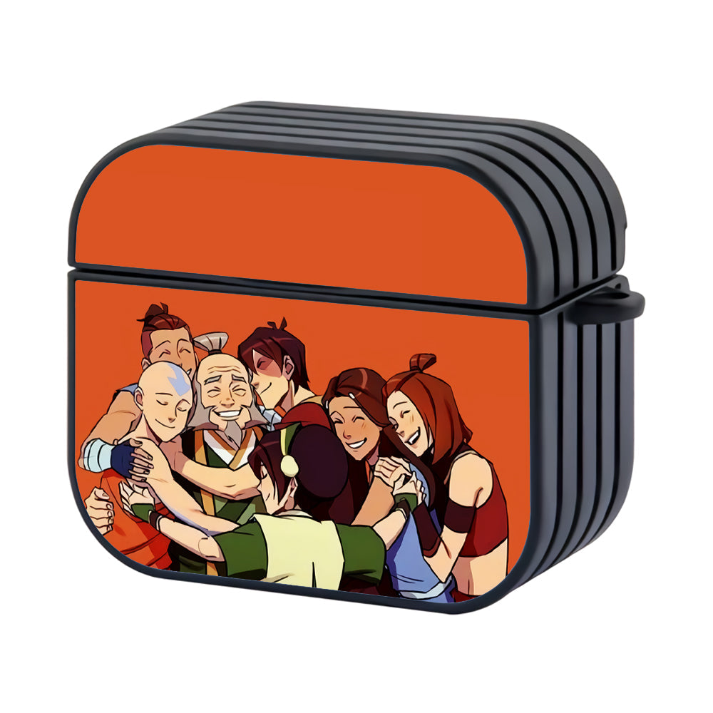 Avatar Aang Family Hard Plastic Case Cover For Apple Airpods 4 - Ezzystore