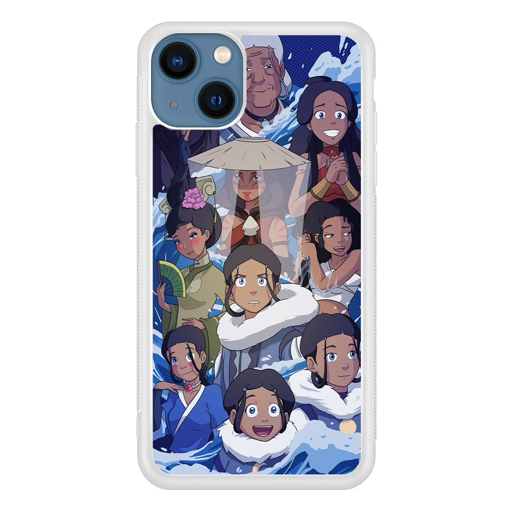 Avatar The Last Airbender Katara Transformation iPhone 15 Plus Case