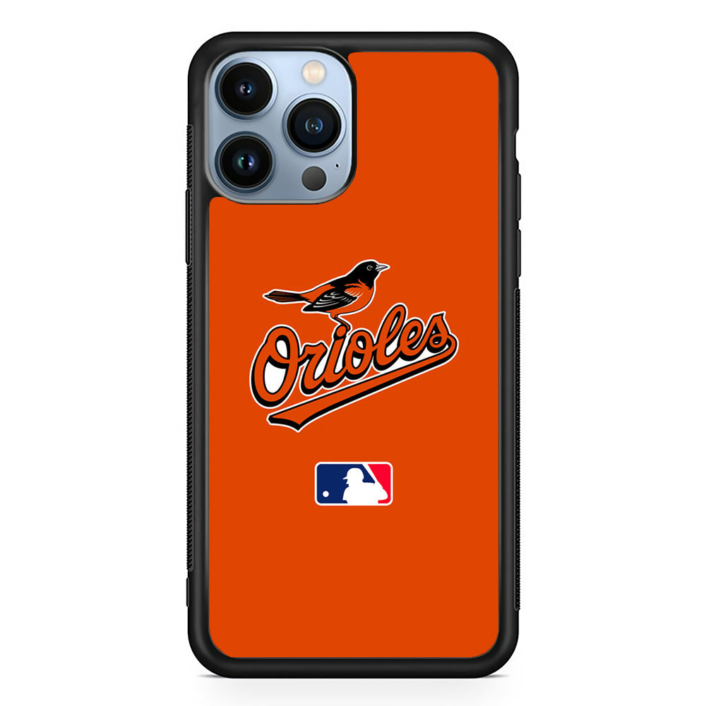 Baltimore Orioles MLB Team iPhone 14 Pro Max Case