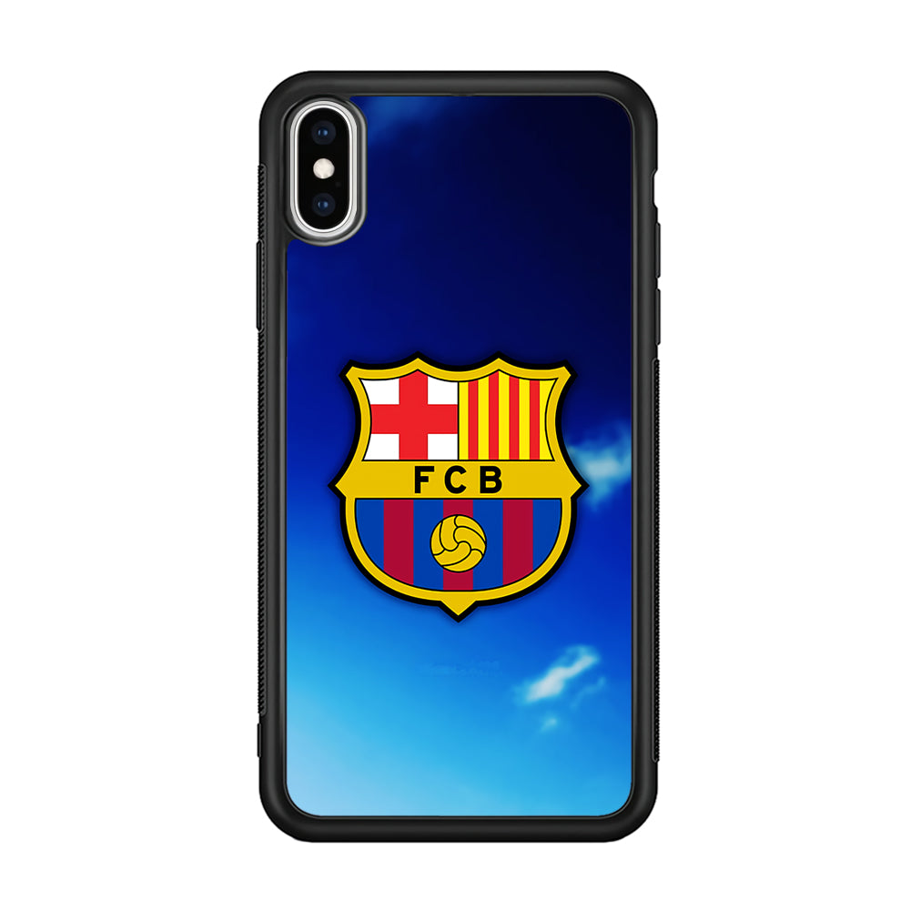 Barcelona FC Pride Emblem iPhone Xs Max Case