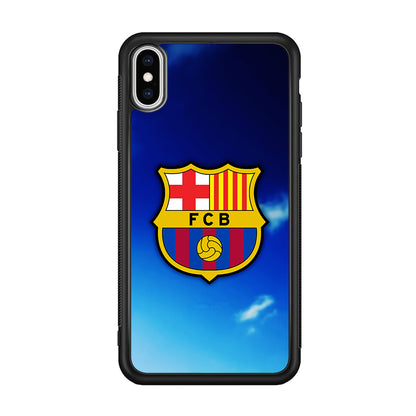 Barcelona FC Pride Emblem iPhone Xs Max Case