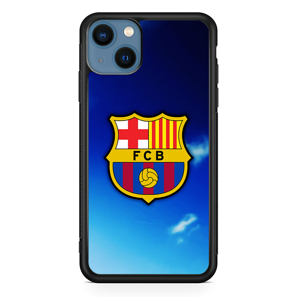 Barcelona FC Pride Emblem iPhone 15 Plus Case