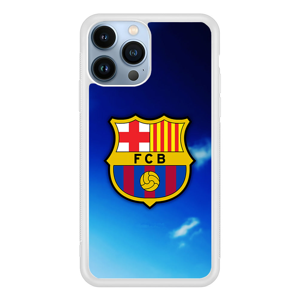 Barcelona FC Pride Emblem iPhone 15 Pro Case