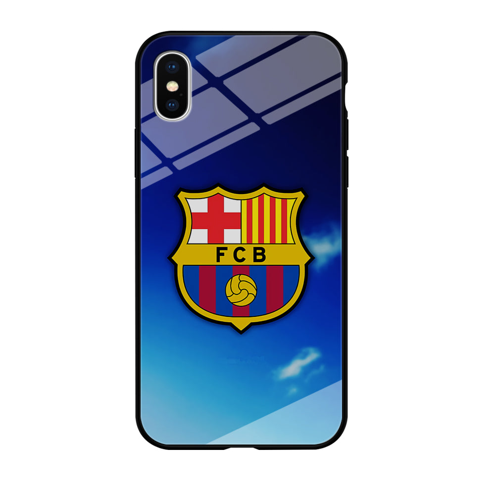 Barcelona FC Pride Emblem iPhone Xs Max Case