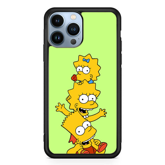 Bart and Sister iPhone 14 Pro Case