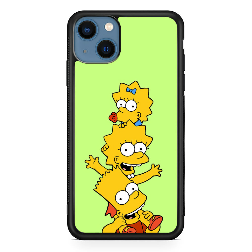 Bart and Sister iPhone 15 Case