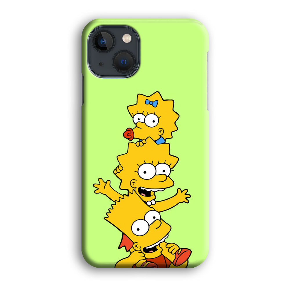 Bart and Sister iPhone 15 Plus Case