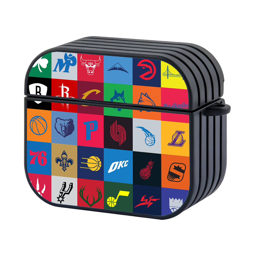 Basketball Team Icon Of Logo Hard Plastic Case Cover For Apple Airpods 4 - Ezzystore