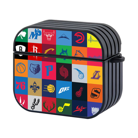 Basketball Team Icon Of Logo Hard Plastic Case Cover For Apple Airpods 4 - Ezzystore